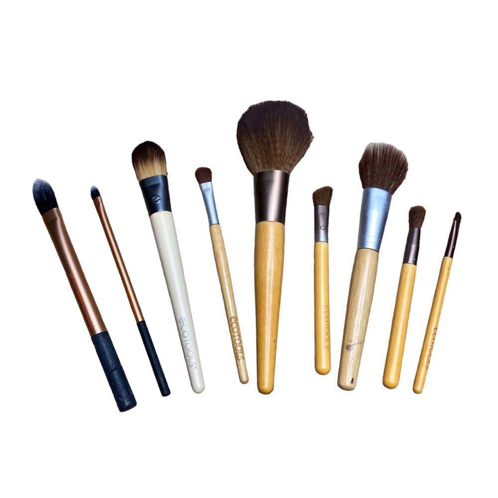 Makeup Brushes by Real Techniques , Eco Tools